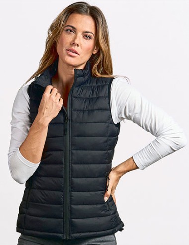 P-7635-Womens Padded Vest